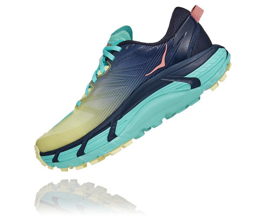 Hoka One One Spor Ayakkabı Kadın Siyah/Nane - Mafate Speed 3 - SG6907148